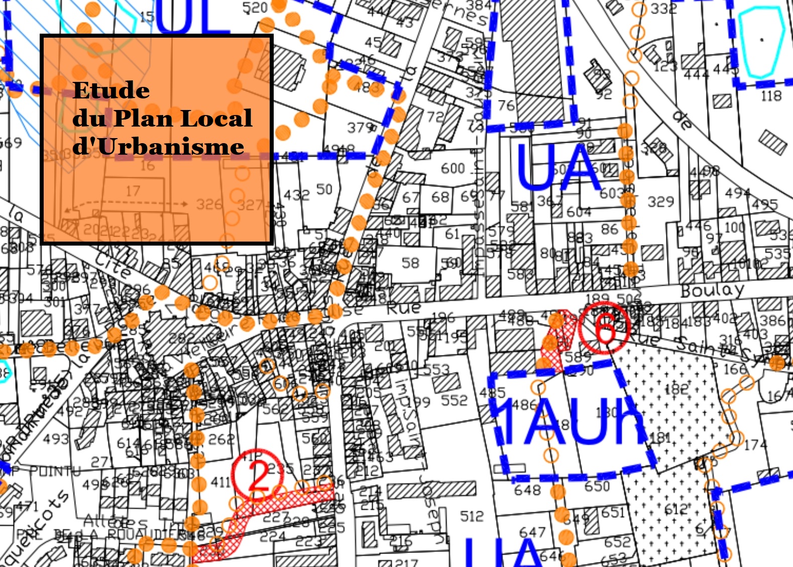 plan local d'urbanisme pour permis de construire
